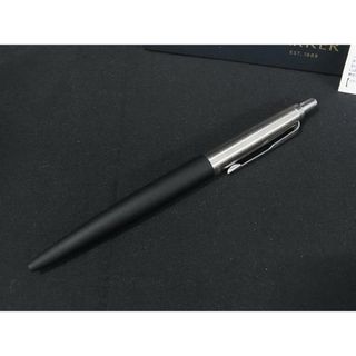 パーカー(Parker)の■美品■ PARKER パーカー ジョッター ノック式 ボールペン 筆記用具 文房具 ステーショナリー ブラック系×シルバー系 DK3693(ペン/マーカー)