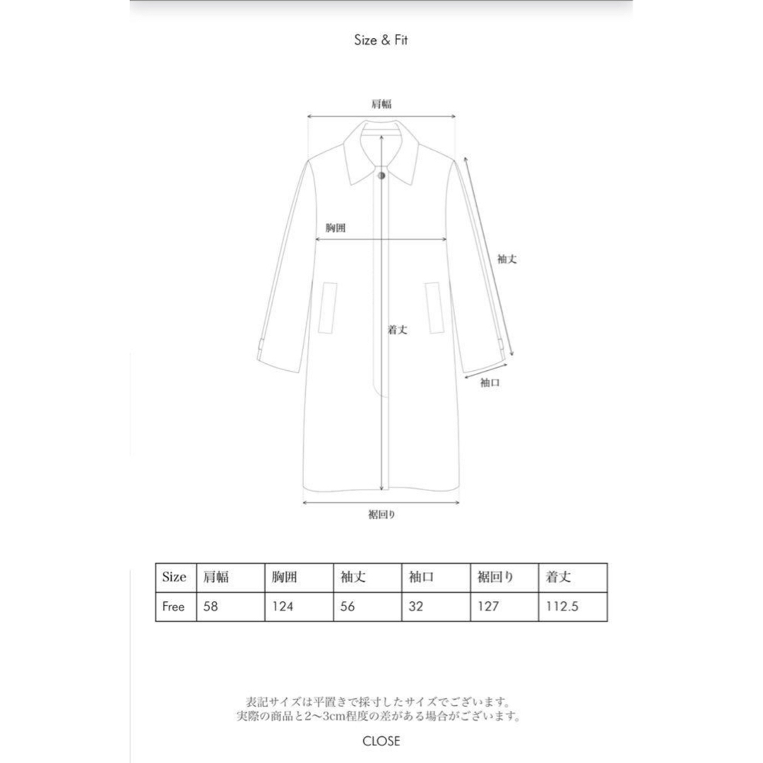 美品 OHOTORO round double coat コート グレー OHOTORO Round Double Coat