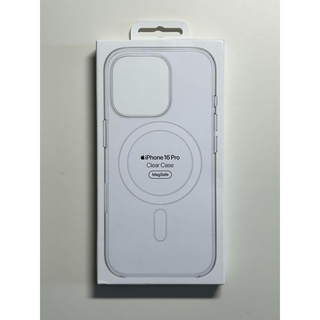 【新品】純正 iPhone 16 Pro クリアケース①