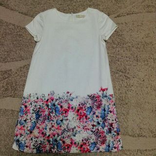 ザラキッズ(ZARA KIDS)のザラガール 花柄ワンピース(ワンピース)