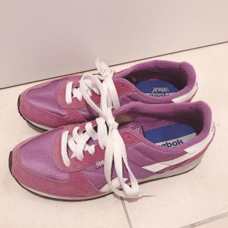 リーボック(Reebok)のパープルスニーカー(スニーカー)