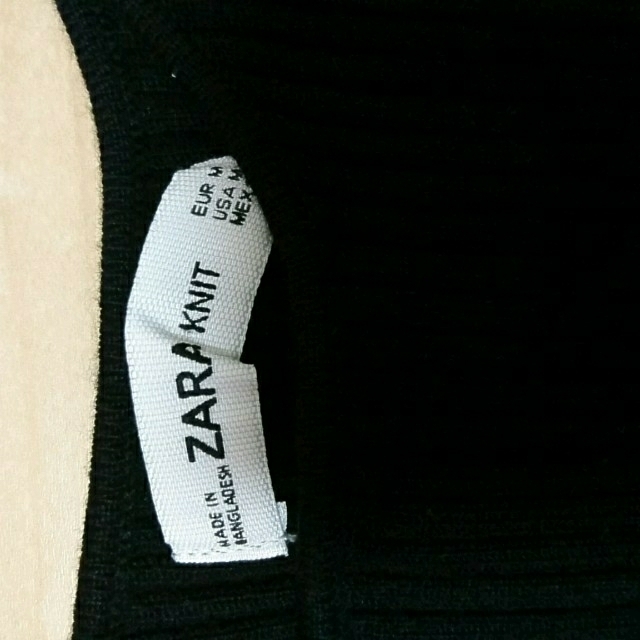 ZARA(ザラ)のZARA ニット キャミソール レディースのトップス(キャミソール)の商品写真