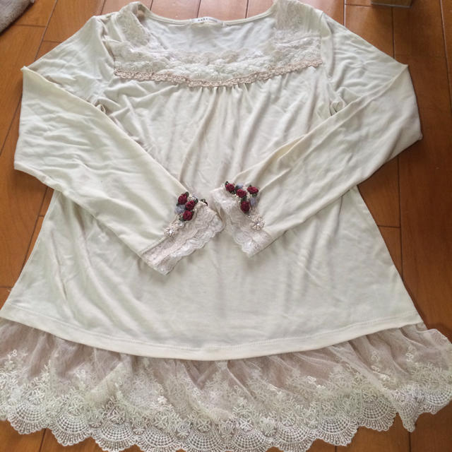 axes femme(アクシーズファム)のaxes♡薔薇カットソー レディースのトップス(カットソー(長袖/七分))の商品写真