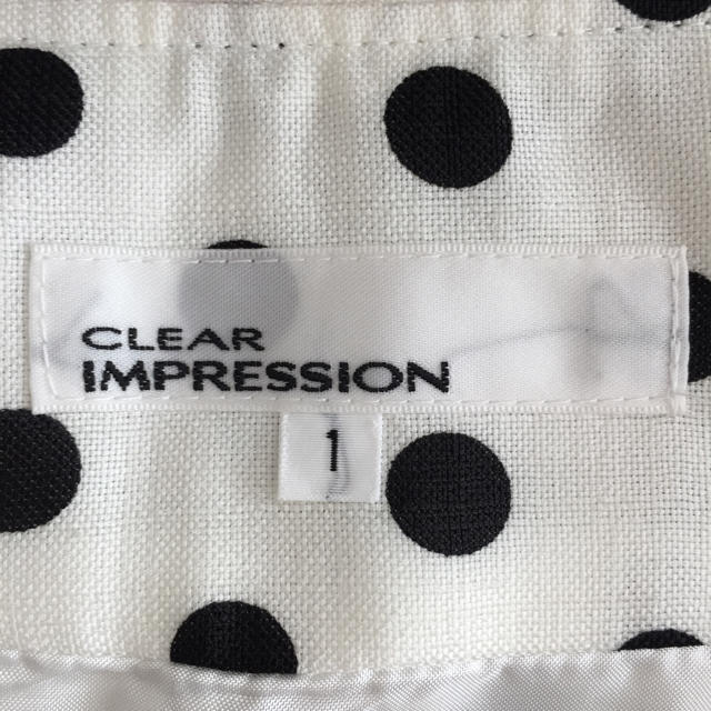 CLEAR IMPRESSION(クリアインプレッション)のクリアインプレッション スカート レディースのスカート(ひざ丈スカート)の商品写真