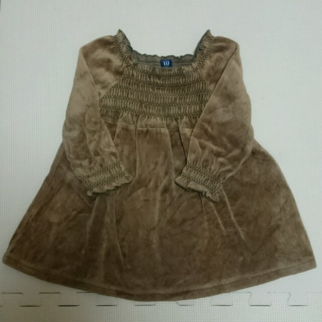 babyGAP(ベビーギャップ)のbabyGAP コーデュロイワンピース キッズ/ベビー/マタニティのベビー服(~85cm)(ワンピース)の商品写真