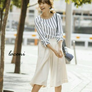 トッコ(tocco)の☆完売 優木まおみさん着用 ストライプ柄ブラウス(シャツ/ブラウス(長袖/七分))