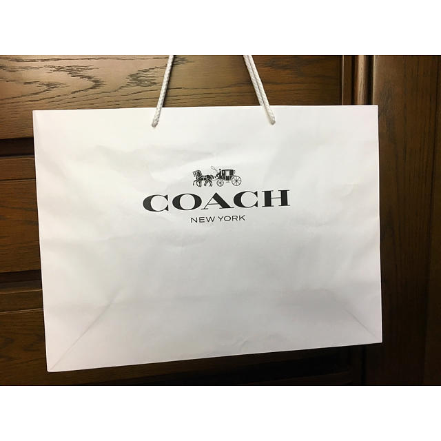 COACH(コーチ)のCOACH  ショップバック レディースのバッグ(ショップ袋)の商品写真