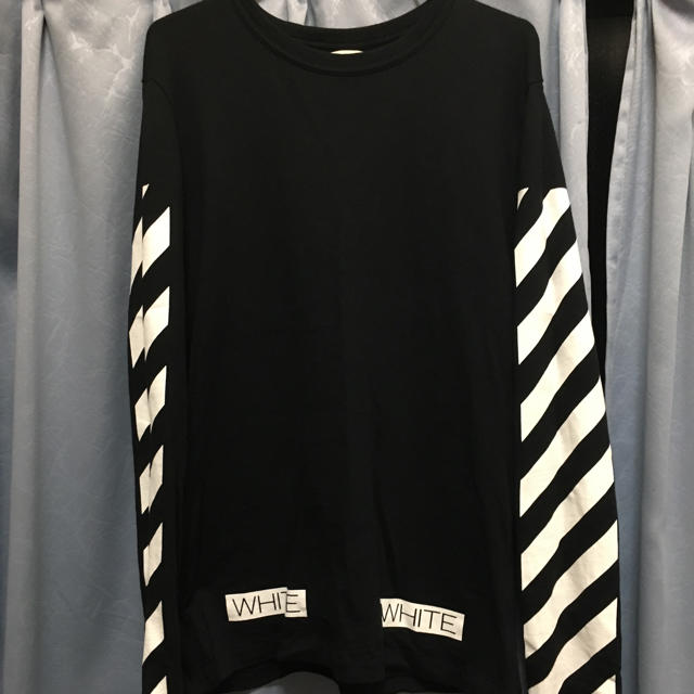 OFF-WHITE オフホワイトseeing things ロンT 長袖　XS