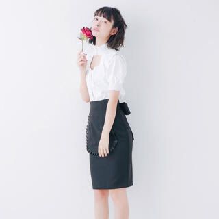 イートミー(EATME)のEAT ME♡シャーリングコットンシャツ新品(シャツ/ブラウス(半袖/袖なし))