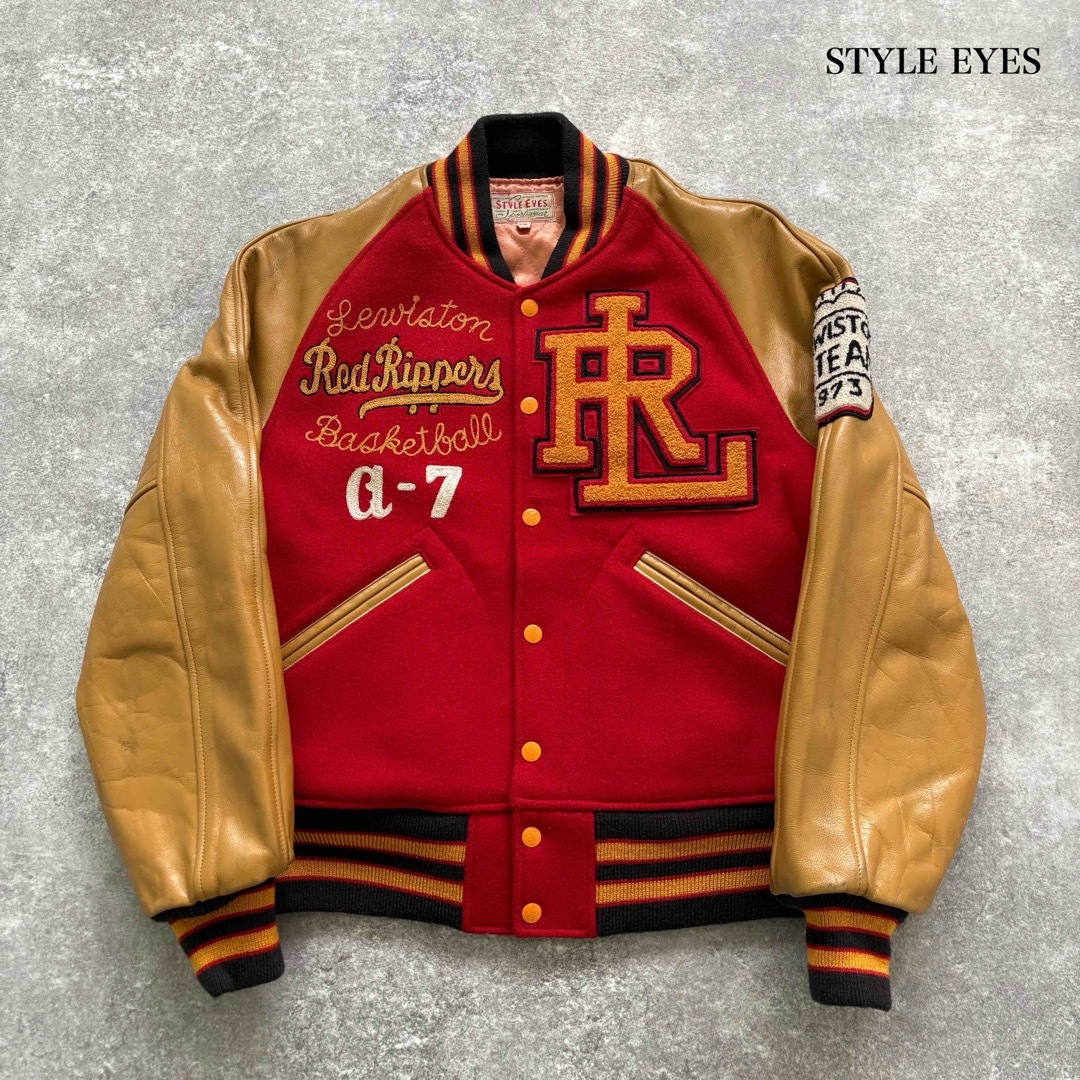 STYLE EYES - 【STYLE EYES】スタイルアイズ 袖レザー スタジャン