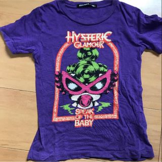 ヒステリックミニ(HYSTERIC MINI)のヒスミニ★パープルデカプリTシャツ(Tシャツ/カットソー)