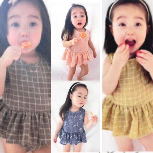 ZARA KIDS(ザラキッズ)の小花柄セットアップ キッズ/ベビー/マタニティのベビー服(~85cm)(タンクトップ/キャミソール)の商品写真