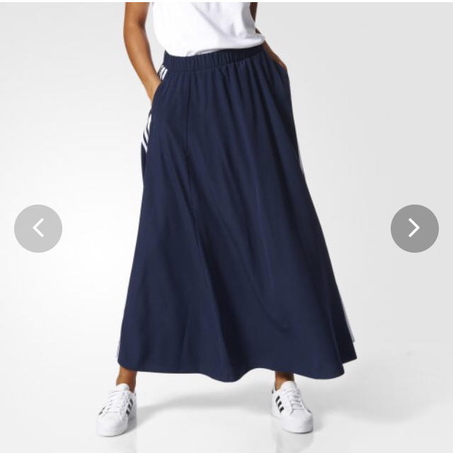 adidas(アディダス)のadidas オリジナルス スカート3 STRIPES LONG SKIRT レディースのスカート(ロングスカート)の商品写真