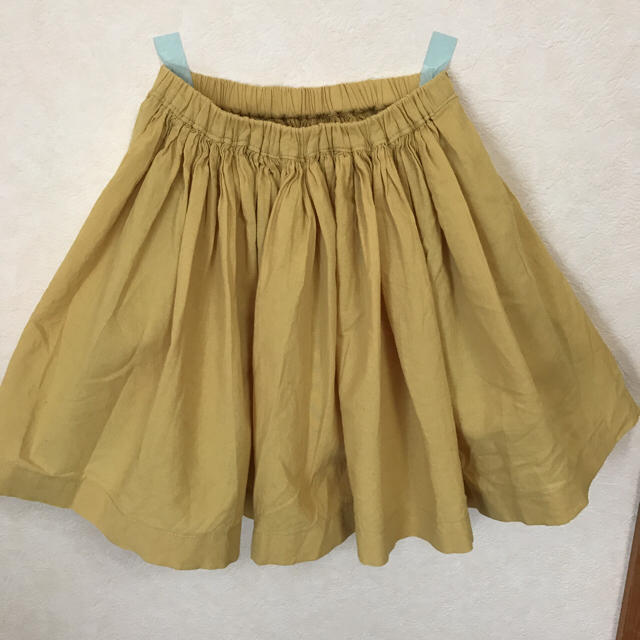 ハンドメイドスカート 中古品 キッズ/ベビー/マタニティのキッズ服女の子用(90cm~)(スカート)の商品写真