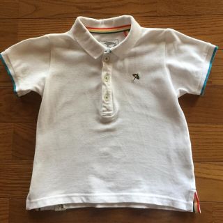 アーノルドパーマー(Arnold Palmer)のアーノルドパーマー キッズ 白 ポロシャツ 110(Tシャツ/カットソー)