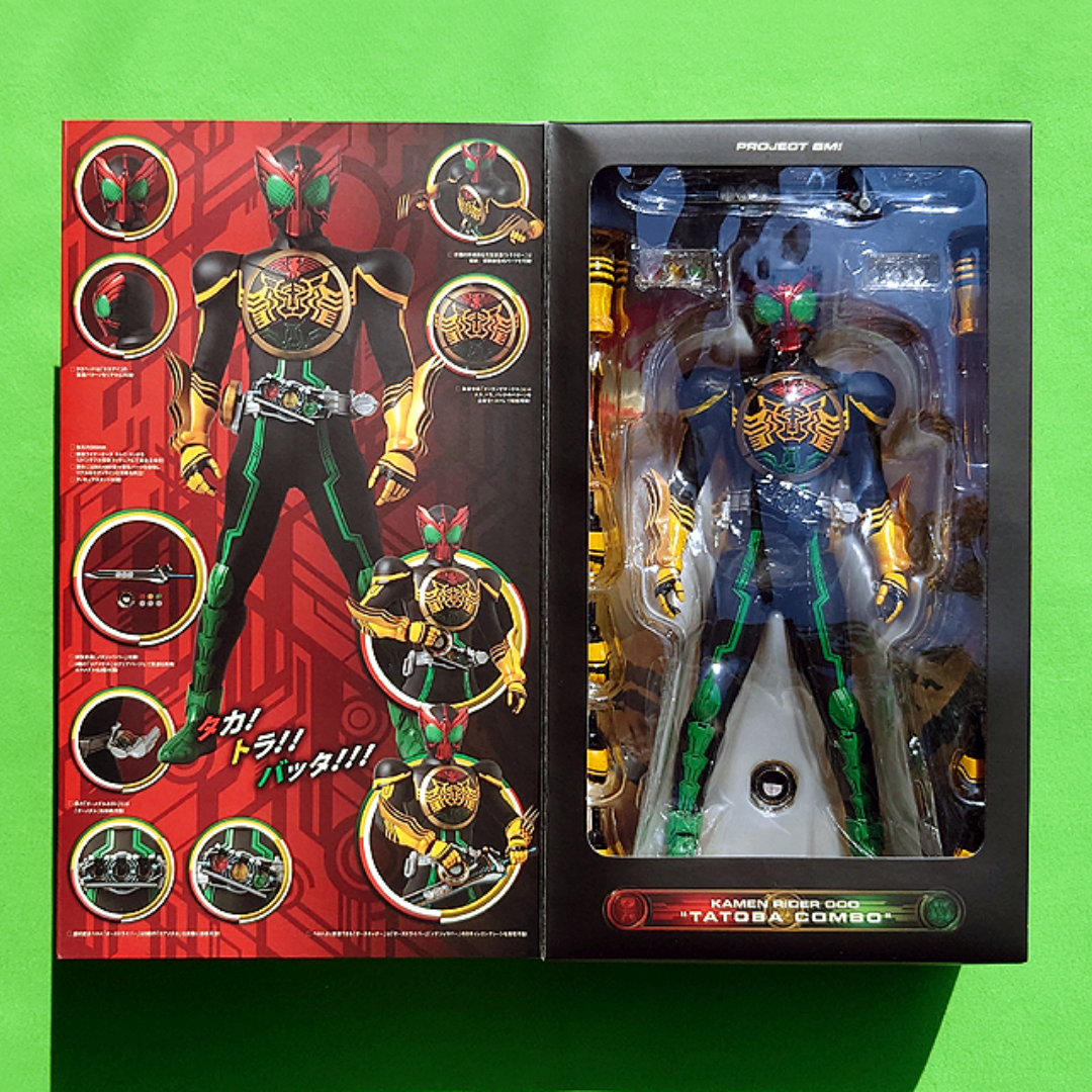 MEDICOM TOY(メディコムトイ)の未開封品 project BM! 仮面ライダーオーズ(タトバ コンボ) RAH エンタメ/ホビーのフィギュア(特撮)の商品写真