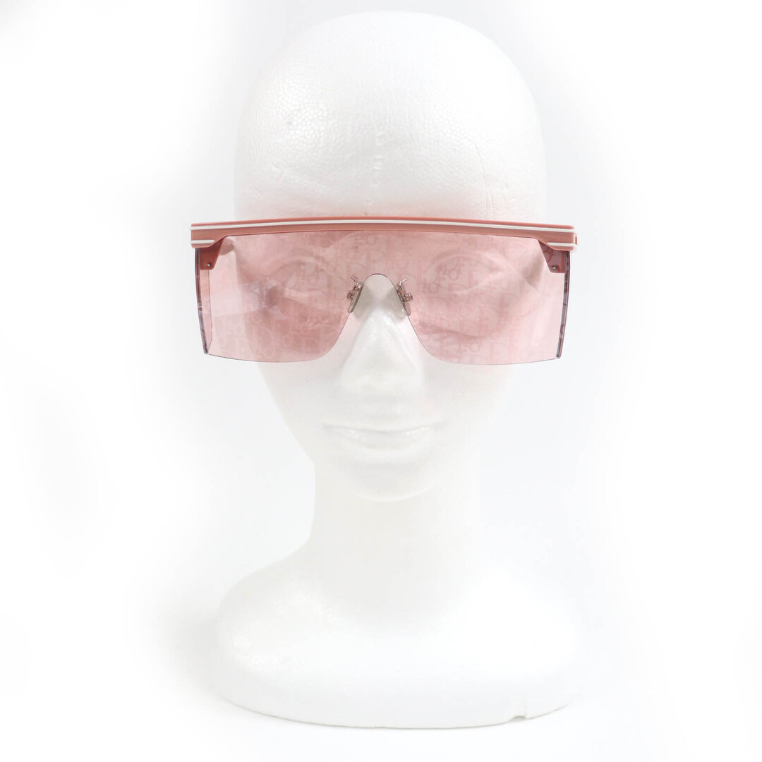 Christian Dior(クリスチャンディオール)の極美品☆Christian Dior クリスチャンディオール Dior Club M1U ミラーレンズ サングラス ピンク 137□0 130 デモレンズ ケース付き イタリア製 レディース レディースのファッション小物(サングラス/メガネ)の商品写真