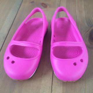 クロックス(crocs)のcrocs / ピンク / 14cm(サンダル)