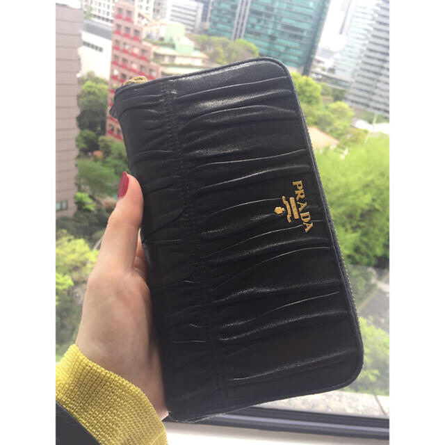 プラダ PRADA 長財布 黒 プラダ PRADA 長財布 黒