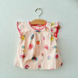 ベビーギャップ(babyGAP)の【新作♡早い者勝ち】90cm Gap baby 花柄 フラッター トップス
(Tシャツ/カットソー)