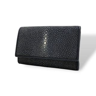 ムータ(muta)の美品 muta ムータ キーケース 6連 コインケース ガルーシャ レザー 黒(キーケース)