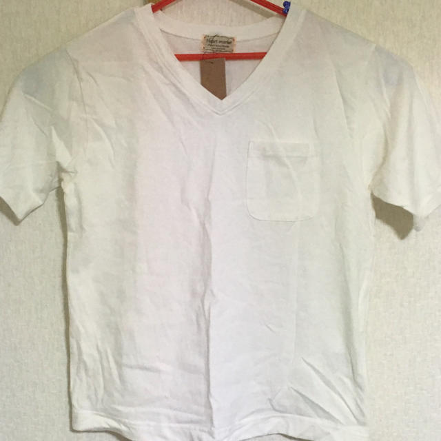 Heart Market(ハートマーケット)の新品タグ付き未使用 ハートマーケット VネックTシャツ F レディースのトップス(Tシャツ(半袖/袖なし))の商品写真