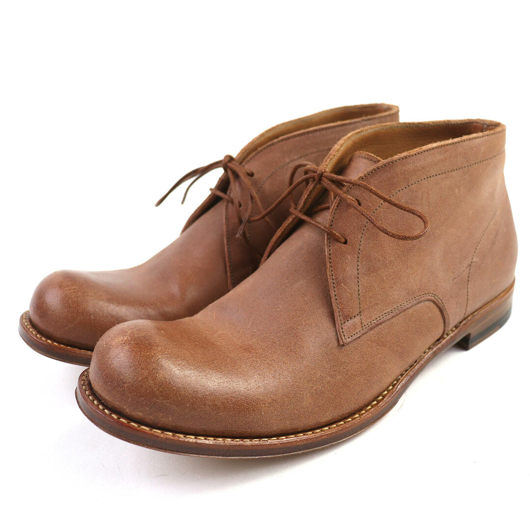 【売切】極美品●シルバノラッタンジ　Silvano Lattanzi 　ウイングチップ　パーフォレーション　レザーシューズ　ベージュ　43　箱付き SILVANO LATTANZIのフリマアイテム一覧