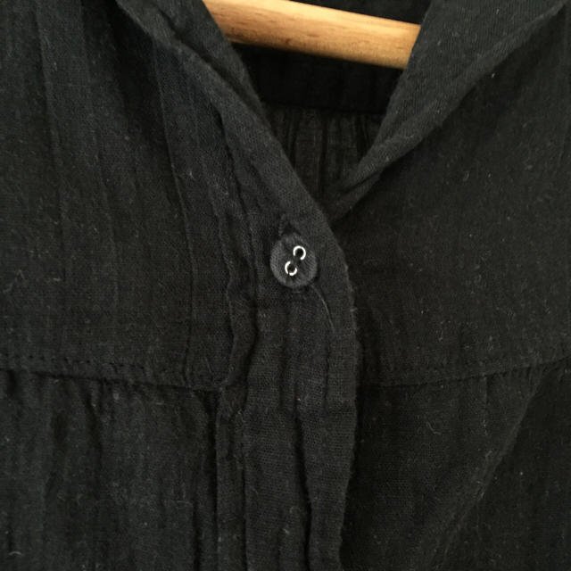 SM2(サマンサモスモス)のSM2୨୧ コットンシャツ ブラック レディースのトップス(シャツ/ブラウス(長袖/七分))の商品写真
