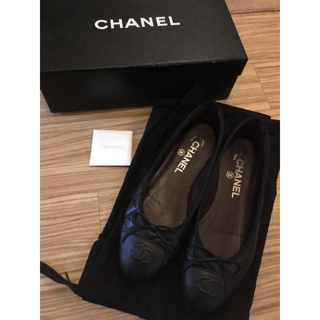 CHANEL(シャネル)のシャネル37♡フラットシューズ♡バレエシューズ♡エスパドリーユレペットルブタン レディースの靴/シューズ(バレエシューズ)の商品写真