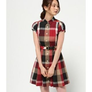 バーバリー(BURBERRY)の新品タグ付き！クレストブリッジ ワンピース(ひざ丈ワンピース)