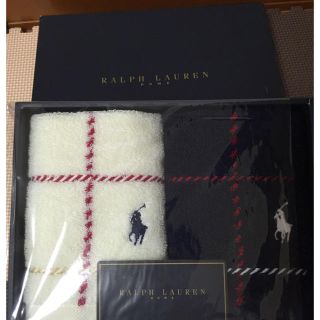 ラルフローレン(Ralph Lauren)のウォッシュタオル2枚 ラルフローレン(タオル/バス用品)