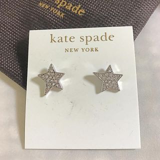 ケイトスペードニューヨーク(kate spade new york)のKate Spade ケイトスペードの星キラキラピアス シルバー(ピアス)