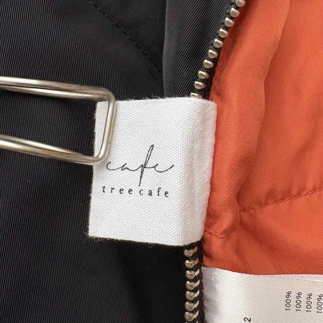 極美品】アンティカ ツリーカフェ MA-1 ミリタリージャケット 黒 完売 秋