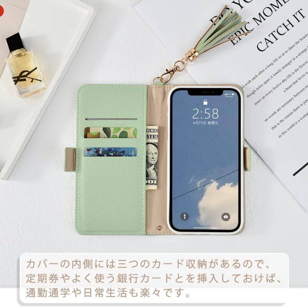 新品 3CCart いphone 15 PRO Max ケース手帳 アイフォン  スマホ/家電/カメラのスマホアクセサリー(その他)の商品写真