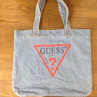 ゲス(GUESS)のデカデカバック(トートバッグ)