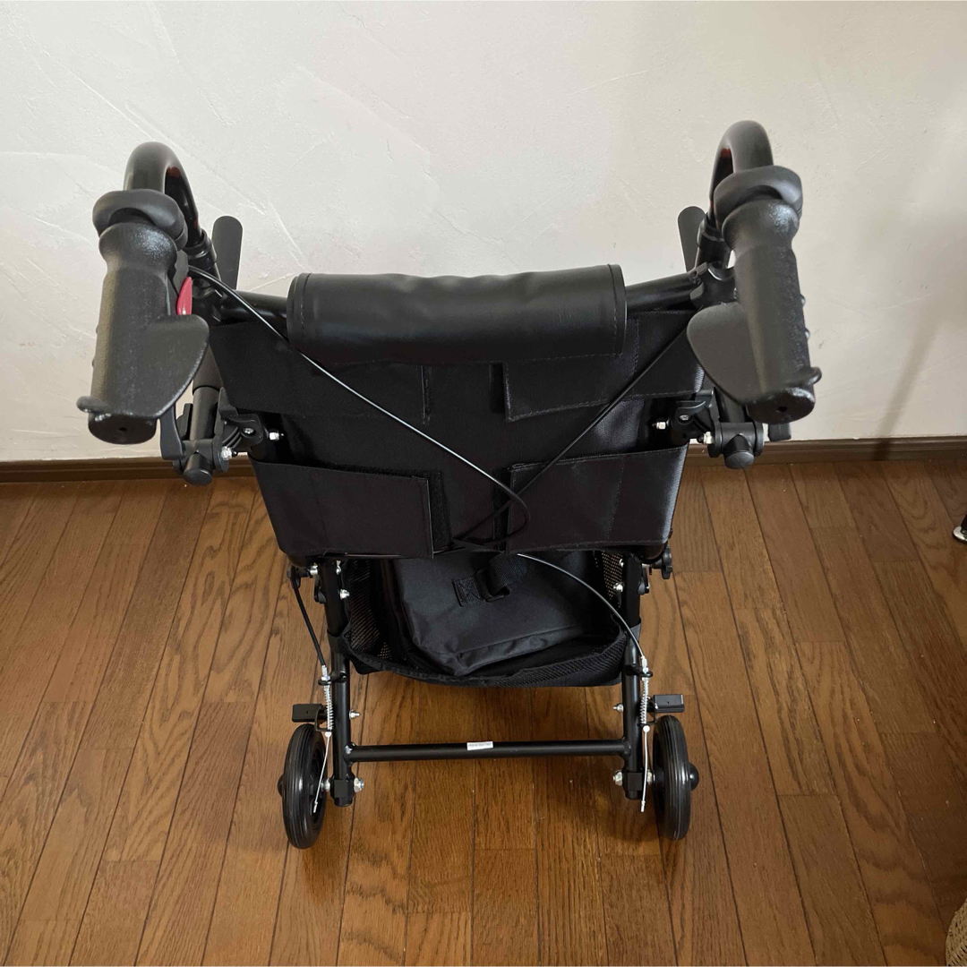 【未使用品】折りたたみ介助車いす　ナイスウェイ10 その他のその他(その他)の商品写真