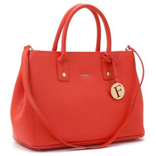 フルラ(Furla)の【A4サイズ】FURLA♡バッグ 定価5.1万円 アランチョ(オレンジ系)(トートバッグ)