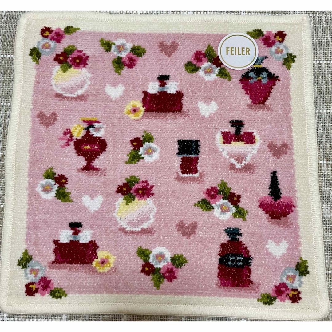 FEILER(フェイラー)の❤️新品未使用FEILER フェイラー ハンカチ (フレグランスローズ)ピンク レディースのファッション小物(ハンカチ)の商品写真