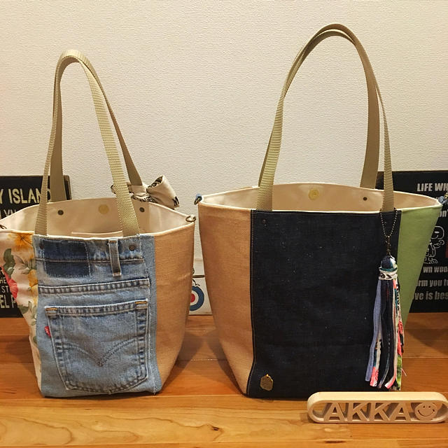 専用‼︎SUMMER☆CUBEトート レディースのバッグ(トートバッグ)の商品写真
