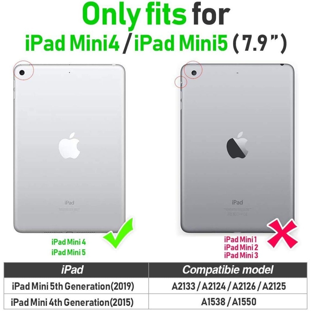 Herize iPad Mini 第5世代/第4世代 ケース 耐衝撃 傷防止 「 スマホ/家電/カメラのPC/タブレット(タブレット)の商品写真