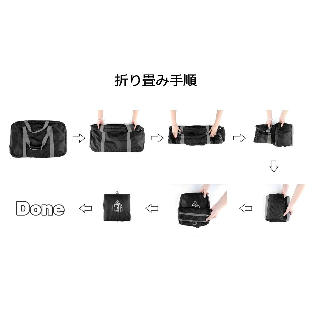 【新着商品】WANDF 折りたたみバッグ ボストンバッグ スポーツバッグ 40L その他のその他(その他)の商品写真