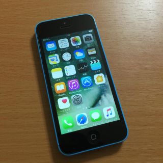 アップル(Apple)のiPhone 5c ブルー 16GB 本体のみ(スマートフォン本体)