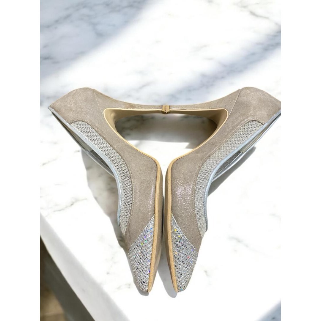 DIANA(ダイアナ)のダイアナ DIANA パンプス グリッター メッシュ 24cm レディースの靴/シューズ(ハイヒール/パンプス)の商品写真