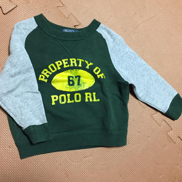 POLO RALPH LAUREN(ポロラルフローレン)の専用☆ラルフローレン トレーナー80 キッズ/ベビー/マタニティのベビー服(~85cm)(トレーナー)の商品写真