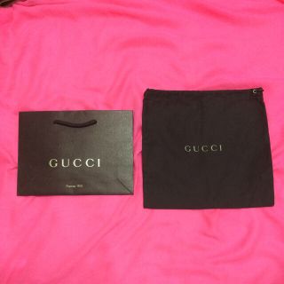 グッチ(Gucci)のGUCCIショッパー♡保存袋(ショップ袋)