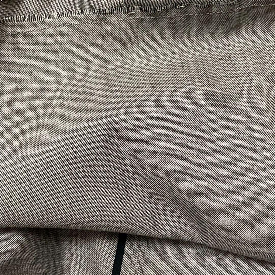 LOEWE(ロエベ)の未使用 20SS LOEWE ロエベ DRAPED DRESS フロントプリーツノースリーブ ロング ワンピース 40 グレー レディース 古着 中古 USED レディースのワンピース(ロングワンピース/マキシワンピース)の商品写真