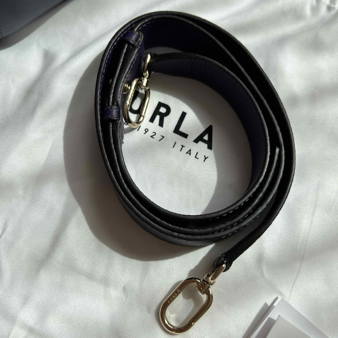 FURLA(フルラ)のご予約済フルラ ミアステラ 2way ハンドバッグ ショルダー バッグ パープル レディースのバッグ(ショルダーバッグ)の商品写真