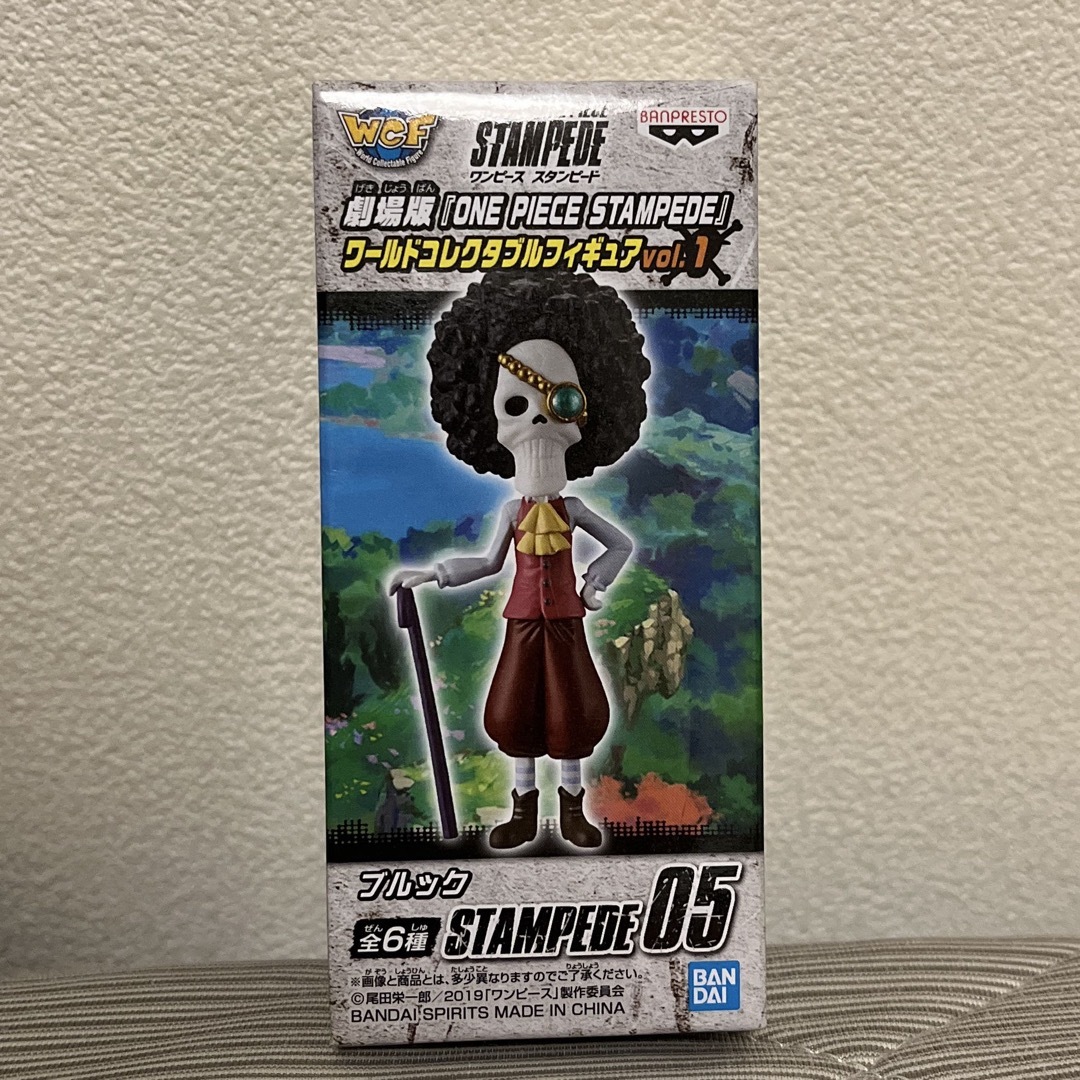 BANPRESTO(バンプレスト)のブルック ワンピース ワールドコレクタブルフィギュアvol.1 エンタメ/ホビーのフィギュア(アニメ/ゲーム)の商品写真