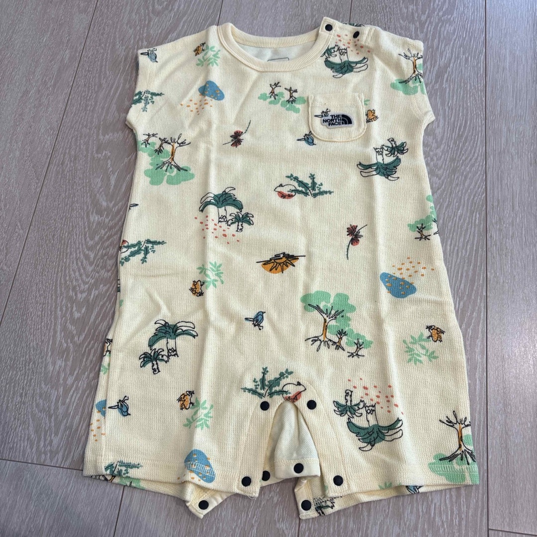 THE NORTH FACE(ザノースフェイス)のTHE NORTH FACE ベビー ロンパース(半袖) キッズ/ベビー/マタニティのベビー服(~85cm)(ロンパース)の商品写真