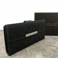 送料込み! 未使用品 GUCCI 長財布 112715 ブラック 355